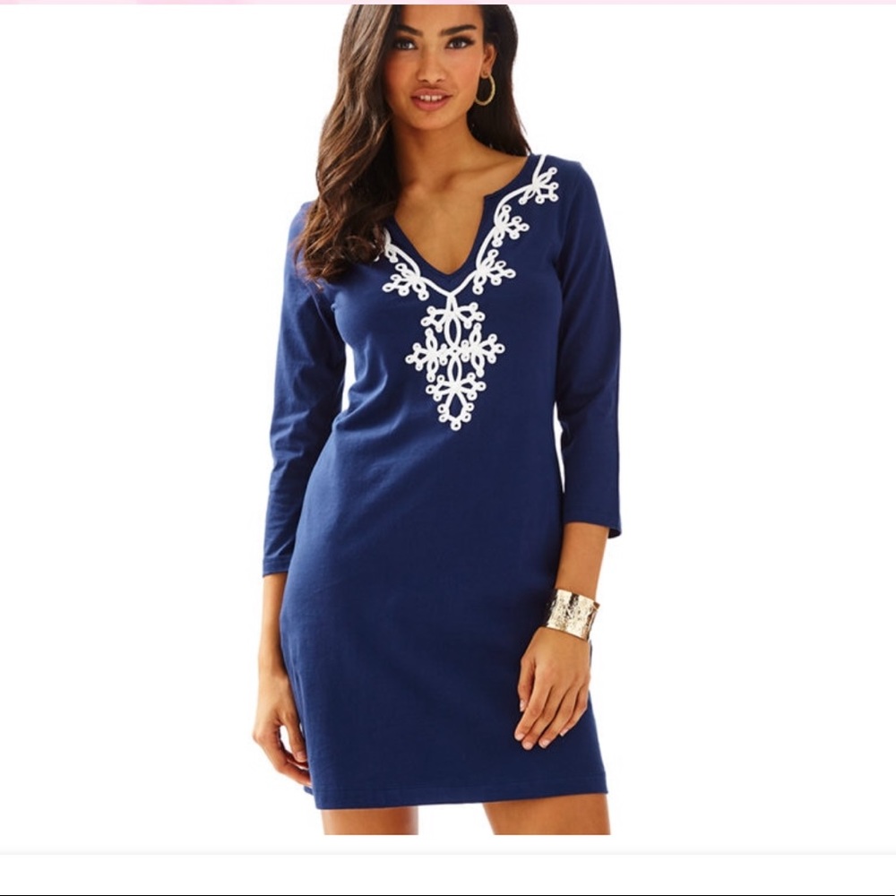 Dark blue Lilly Pulitzer dress